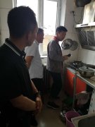 開展天然氣入戶管道安檢、安全教育活動